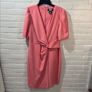 DKNY Coral Knot Dress